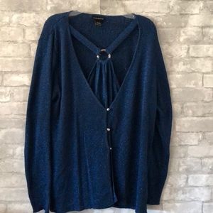 Evenings by Lane Bryant. This sweater is perfect!